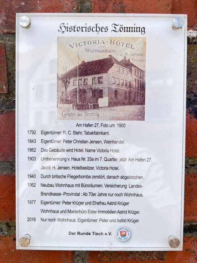 Villa Hafenpanorama à Tönning Extérieur photo